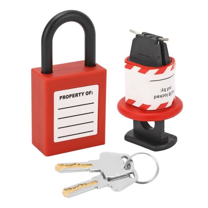 Kit D'Étiquetage Et Verrouillage LYNNRICK Pour Disjoncteurs - Sécurité Électrique Industrielle