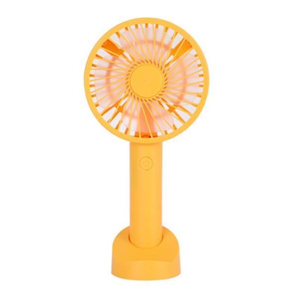 HUMIDIFICATEUR ,yellow mini FanMini ventilateur Portable Rechargeable