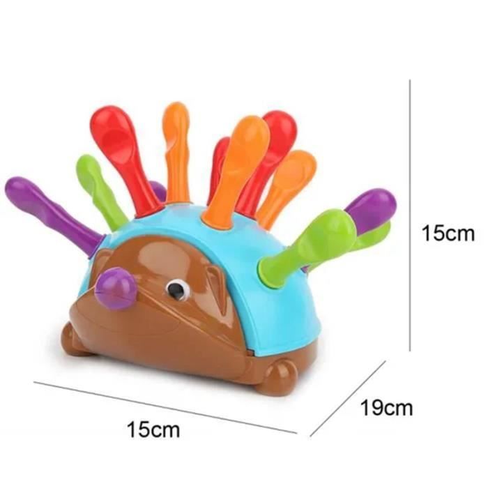 Learning Resources Hérisson Spike pour la motricité Fine, l'ami des mouchoirs, à partir de 18 Mois, Jouets pour bébé, Jouets éducatifs, Jouets de motricité Fine, Jouets Montessori