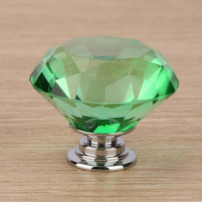 Presse-papiers Longwin En Cristal Diamant 100mm - Pur Et Transparent, Décoration Élégante Pour Bureau Et Maison