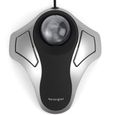 Kensington, Souris TrackBall ergonomique filaire pour PC, Mac, ambidextre, Gris-1