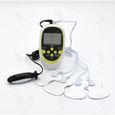 LCC® Muscle Stimulator électronique 8 Electrodes machine Pulse Massager Soulagement de la douleur-1