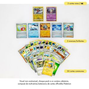 Cartes Vmax en Or stitc Shiny Lot de 100 Cartes d'Échange De Carte Flash Amusantes, Cadeaux de Collection pour Enfants Non