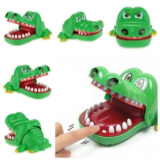 Jouet Crocodile Dentiste Mord Doigts Jeu Enfants Kid Cadeau Toy