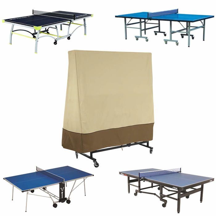 Housse de table de ping-pong imperméable – Solution de protection et de rangement robuste