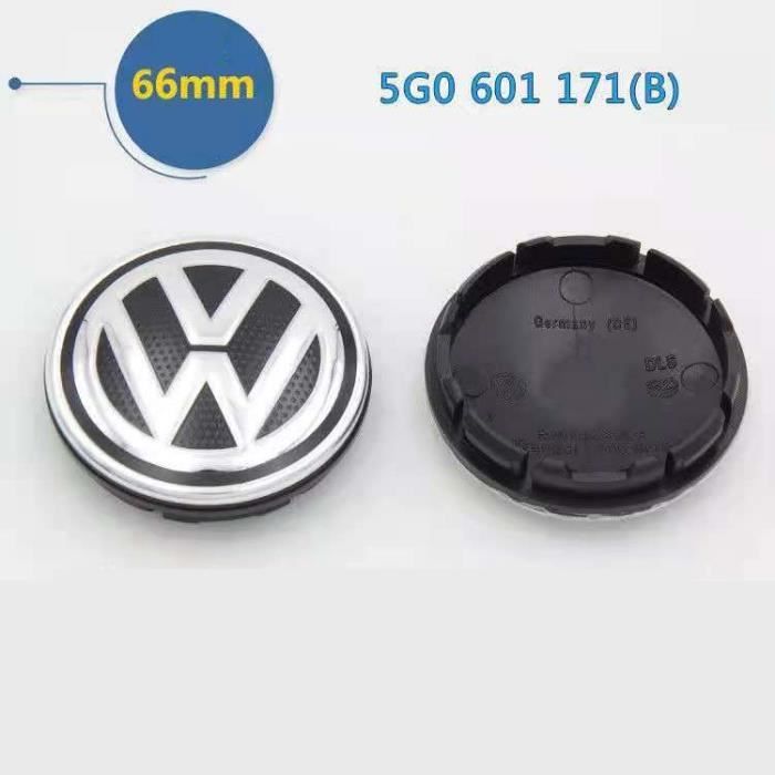 4× centre de roue VW 66mm Cache moyeu de Jante VW original