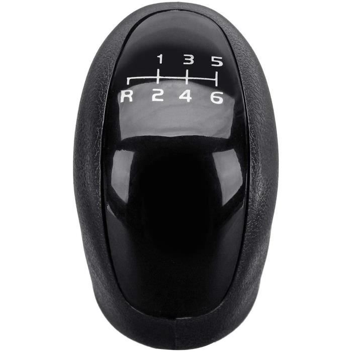 Pommeau Levier De Vitesse Pour Mercedes Vito W639 (2003-2010) - Noir, Cuir Synthétique - 6