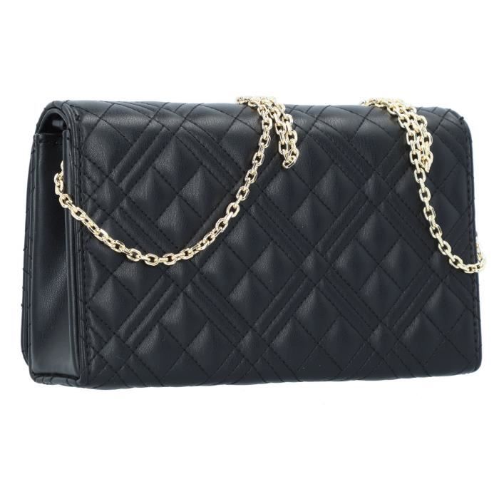 Sac En Bandoulière LOVE MOSCHINO Neuf Authentique - Noir - Cuir Et Polyuréthane