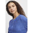 Pull structuré femme b.young Milja trong blue-2