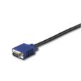 STARTECH StarTech.com Câble switch KVM USB VGA de 4,6 m pour consoles StarTech.com - Cordon KVM USB-2