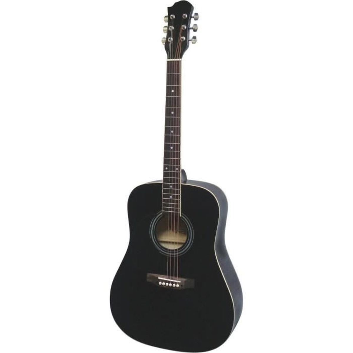 ParaCity Étui en cuir PU pour guitare acoustique folk Rembourré imperméable pour guitares de 99 à 104 cm Style A 