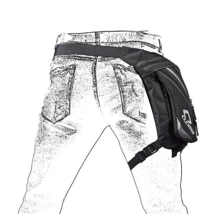 Sacoche De Jambe, Sac De Jambe Imperméable Tactique Militaire Étui De