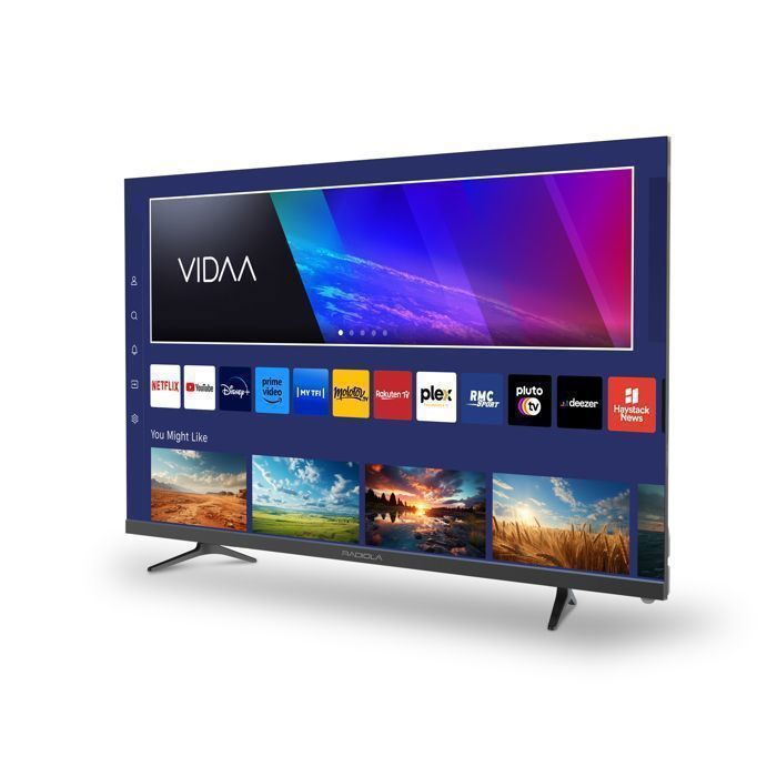 Téléviseur Silosi 32" LED Smart TV 4K - Hisense A5600F - Wi-Fi, Bluetooth, Commande Vocale