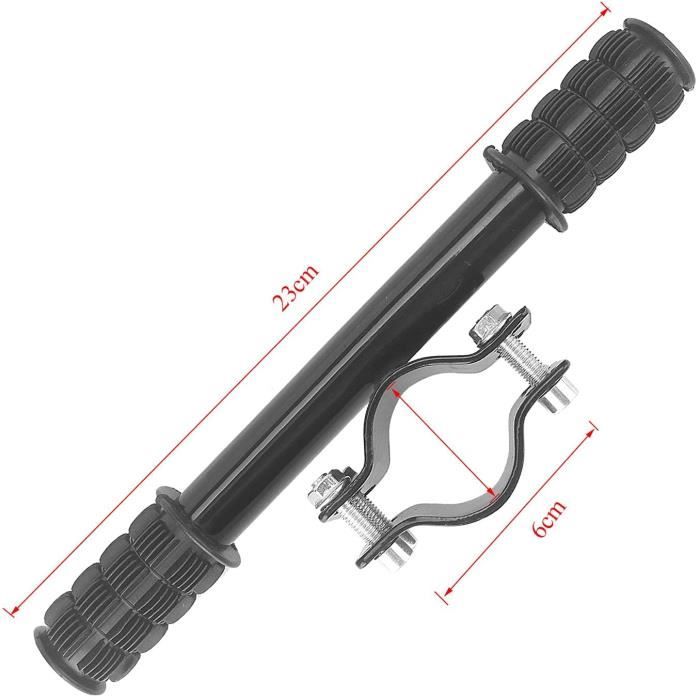 Poignée Réglable Pour Xiaomi M365 Pro/Pro2/1S – Alliage Alu, Antidérapant, Hauteur Ajustable – Fututech