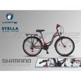 Licorne Bike Stella Premium City Bike 24,26 et 28 pouces – Vélo hollandais, Garçon [24, Anthracite]-3