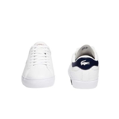 Baskets Lacoste Power Court Blanc pour Homme Blanc - Cdiscount Chaussures