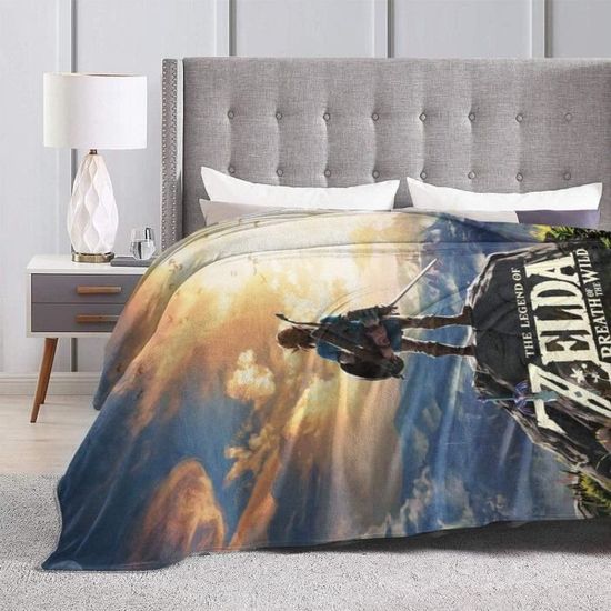 Couverture Polaire Douce Zelda 150x200 Cm – Ultra Pelucheuse, Chaleureuse Toutes Saisons, Canapé, Lit, Plaid Douillet Pour Adulte Enfant