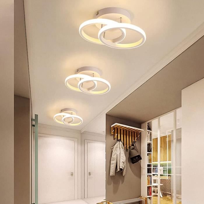 Plafonnier LED Avec Détecteur Mouvement 3CCT - 12-15-18W, IP65, 1800LM - Pour Intérieur/extérieur (garage, Couloir, Jardin) - 12