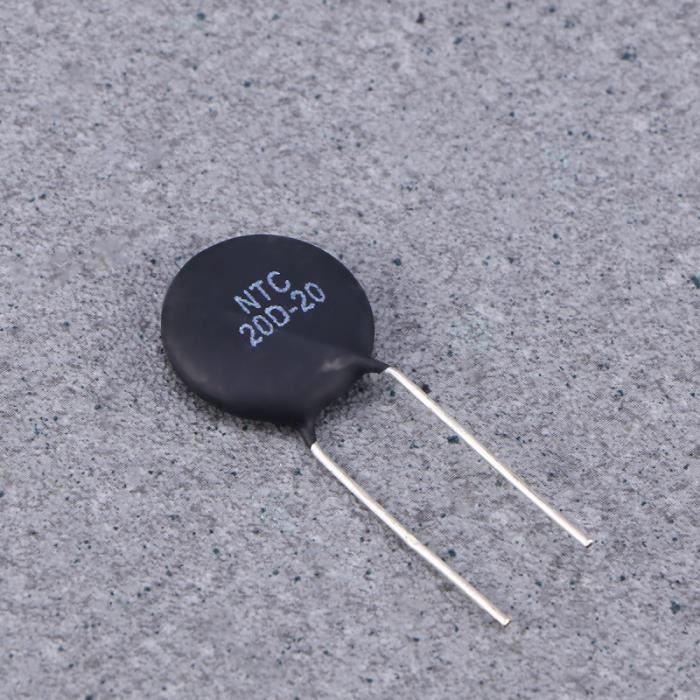 PATIKIL NTC-Thermistor NTC20D-20 – 20 Ω, Hochsensibel, 6 Stück, –40 Bis 175 °C – Für Temperaturmessung & Begrenzung
