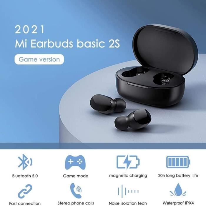 Ecouteurs sans fil avec micro Xiaomi Mi True Wireless Earphones 2S