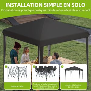 Lot De 4 Supports De Pieds Pour Tonnelle OTOTEC – Diamètre 20 Mm, En Plastique, Pour Poteaux De Tente, Abris Et Auvents