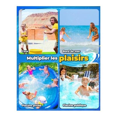 6 Bombes à Eau Réutilisables Avec Remplissage Rapide – Silicone Souple, Ouverture Magnétique, Idéal Pour Été, Plage, Piscine Et Jeux En Extérieur