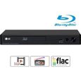 Lecteur Blu-ray DVD Full HD USB - LG BP250 - Extrapolateur 1080p - Compatibilité avec les formats DVD, CD audio-0
