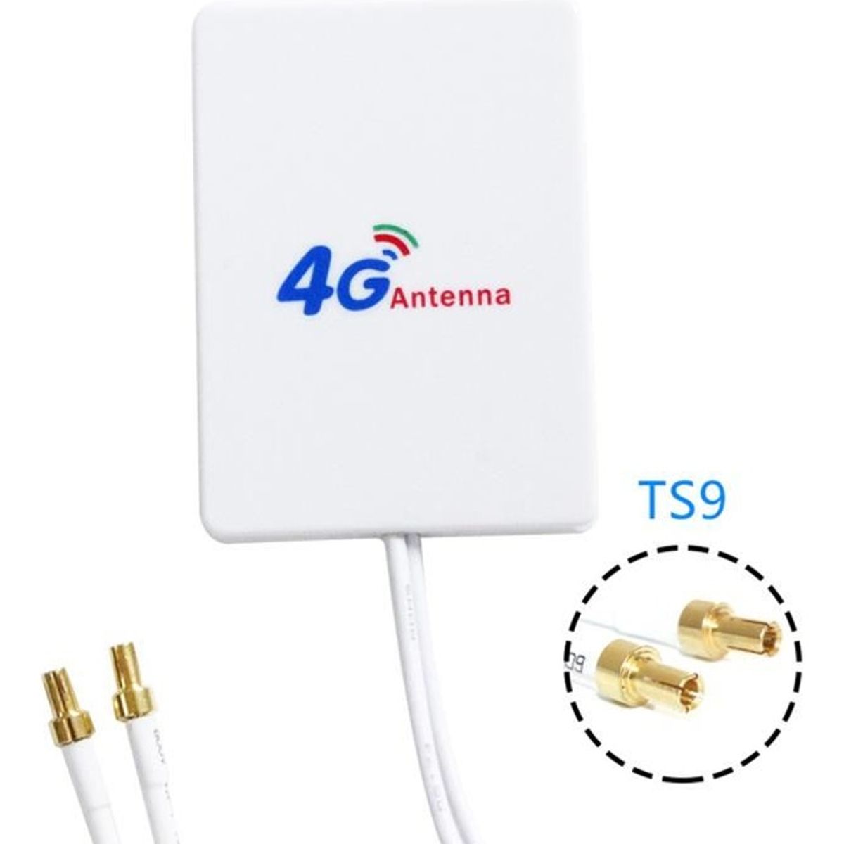 Antenne Externe Aerienne 3g 4g Lte Avec Adaptateur Connecteur Ts9 Sma Cable Blanc 3 M Du Connecteur Ts9 Sma Prix Pas Cher Cdiscount