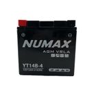 Batterie moto Numax Premium AGM YT14B-4 12V 12Ah 210A