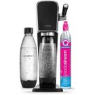 Machine à soda et eau pétillante SODASTREAM - ART Noire - 2 bouteilles compatible lave-vaiselle - 1 recharge de gaz 60L