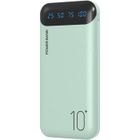 YOBON Batterie Externe 10000mAh Type-C Entrée Micro-USB et Sortie USB-A Vert