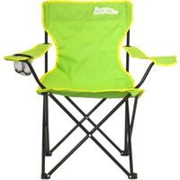Chaise de camping pliable just be…® Verte - Jaune - just be…