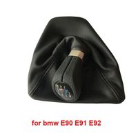 Pommeau de levier de vitesse de voiture pour Bmw série 1 E81 E82 E87 E88 E90 E91 E92 E93, accessoire -E90 6speed M color