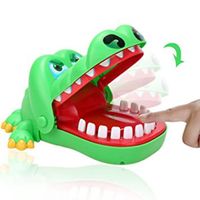 Jeu de société Croc Dentiste mord doigts - GOBRO - Pour Enfant - Plusieurs joueurs - Vert