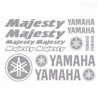 14 stickers MAJESTY 125 – GRIS CLAIR – YAMAHA sticker MAJESTY 125 - YAM449