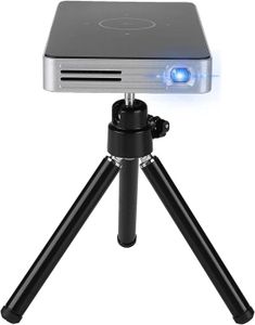 Vidéoprojecteur Projecteur Vidéo Mini DLP, 2.4G / 5G WiFi 2500 Lumens Portable Projecteur de Beamer 16G Home Cinéma Vidéoprojecteur Prend.[Z187]