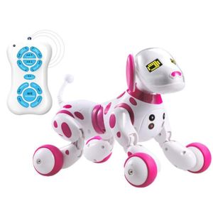 Costway chien robot télécommandé, jouet interactif pour enfants, animaux  electroniques avec chant, danse, clignotant, fonction de tir, pour garçons  et filles, pour les enfants - Conforama