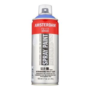 BOMBE DE PEINTURE Bombe de peinture Amsterdam 400 ml outremer violet clair