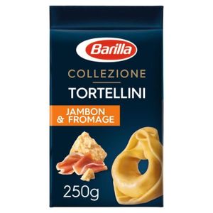 PENNE TORTI & AUTRES BARILLA - Tortellini Jambon Fromage 250G - Lot De 