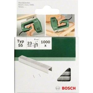 Bosch 2609255842 Set de 1000 agrafes à fil plat Type 54 Largeur 12,9 mm Epaisseur 1,25 mm Longueur 12 mm 