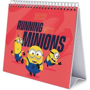 CALENDRIER - EPHEMERIDE Calendrier De Bureau 2023 Minions - 12 Mois | 20 X