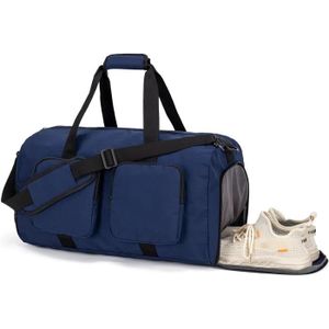 SAC DE SPORT Sac Duffel Bag, Bleu, Sac De Sport Avec Compartime