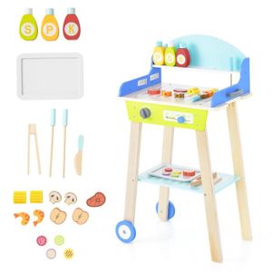 DINETTE - CUISINE DREAMADE Jouet Barbecue pour Enfants avec 21 Acces