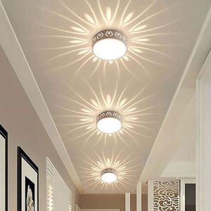 PLAFONNIER Plafonnier petit à LED, lampes de plafond modernes rond, plafonnier en acrylique Luminaire 3 couleurs pour cuisine, chambre, bureau