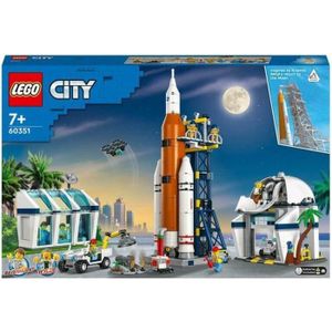 ASSEMBLAGE CONSTRUCTION LEGO® City - La Base de Lancement de La Fusée - Va