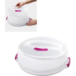 Napravi Rs Coloris Aleatoire Plastique 34 Cm Cosmoplast Couvre Gateaux Boites De Transport Pour Gateaux Ustensiles A Patisserie