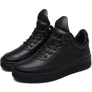 Basket montante cuir femme - Cdiscount