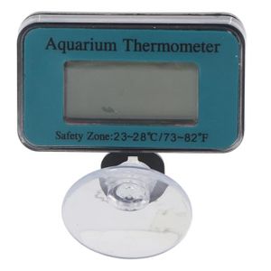 AQUARIUM OMABETA Aquarium Thermometer Digital LCD Waterproof avec Ventouse pour Aquarium et Aquarium Poisson