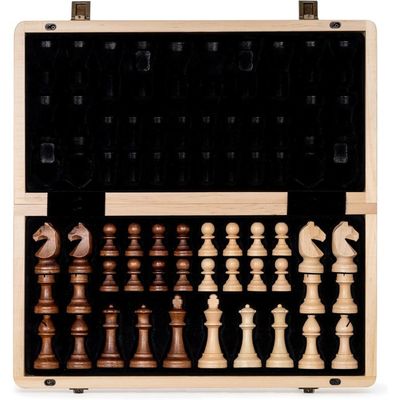 Engelhart-250548 – Backgammon de Madera 15 Pulgadas (38 cm) Maletín de Lujo con Incrustaciones de Nogal – Abierto 48 × 38 cm – Fichas Naranja/Blanco – Dados y Cubiletes – Juego de Estrategia Engelhart-250548 – Backgammon de Madera 15 Pulgadas (38 cm) Maletín de Lujo con Incrustaciones de Nogal – Abierto 48 × 38 cm – Fichas Naranja/Blanco – Dados y Cubiletes – Juego de Estrategia