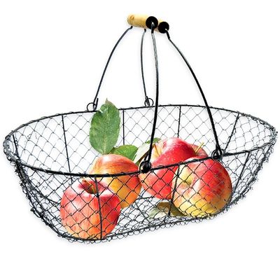Cueille fruits métallique XXL : outil cueillette